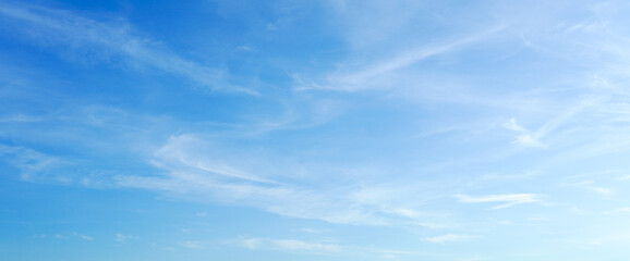 blue sky with clouds