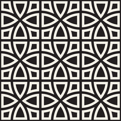 Wall Mural - vector seamless pattern. repeating geometric elements. stylish background design.