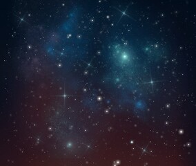 Wall Mural - the photo of the milky way. stars, constellations and galaxies in the black sky