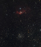 Fototapeta Na sufit - The Bubble Nebula, M52