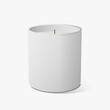 © oxygen_8 - Vector illustration candle mock up isolated on a white background.