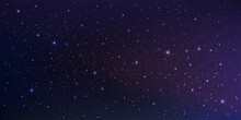 High Quality Background Galaxy Illustration With Stardust And Bright Shining Stars Illuminating The Space.