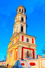 Wall Mural - steeple with bell tower