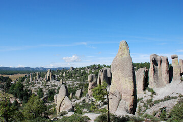 valley of the monks in the copper canyon mountains of northern mexico r