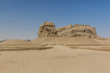 Fototapeta  - Western Deffufa, adobe temple ruins in the ancient city Kerma, Sudan
