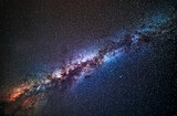 Fototapeta Kosmos - Milky Way and The Great Rift