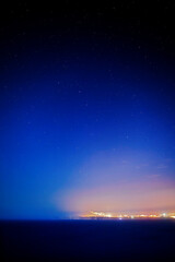Wall Mural - night sky over the gozo coast