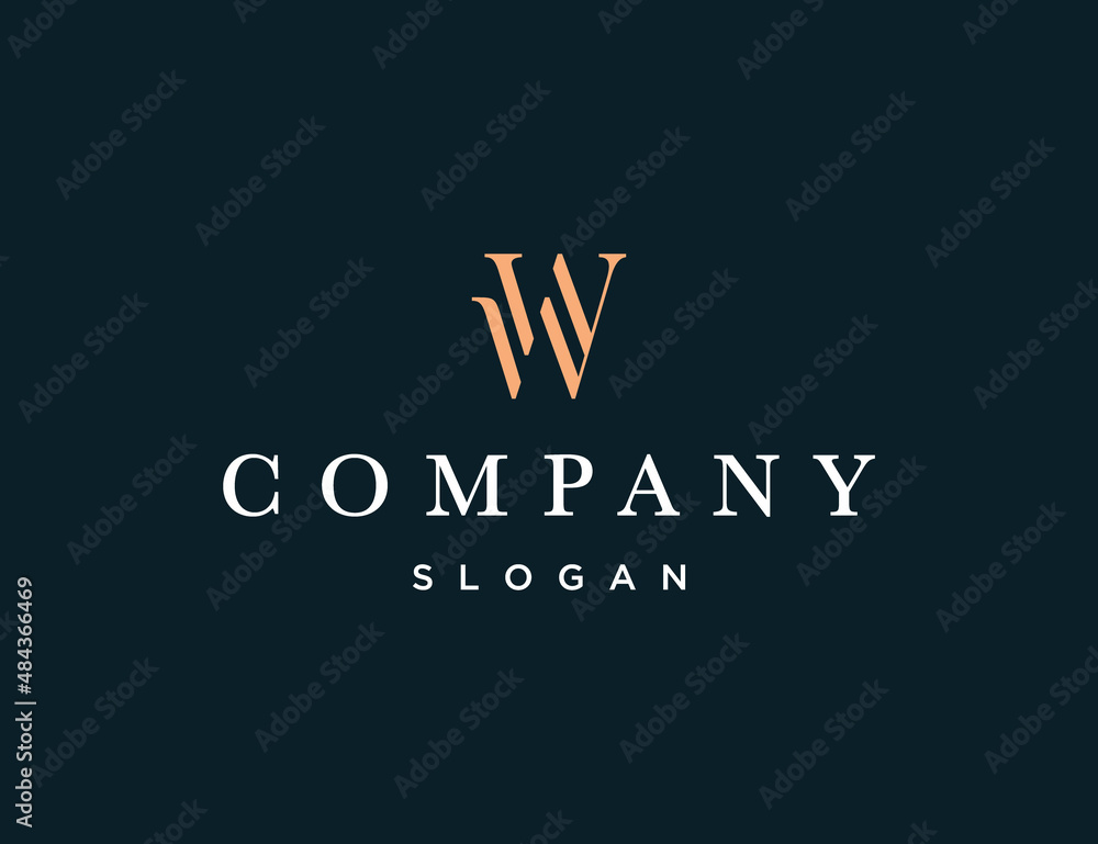 Vetor Luxury WW logo template do Stock | Adobe Stock