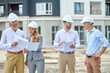 © zinkevych - Focused middle-aged female inspector inspecting building plans
