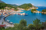 Fototapeta Do pokoju - View of Parga town - Parga, Epirus, Greece