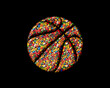 Basketball Sports ball Sweet Candies Icon Logo Symbol illustration