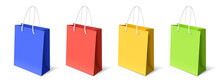 Paper Bag For Gift And Purchase. Shopping Accessory.