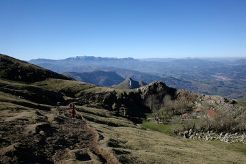 Poster - Mountain in a winter morning