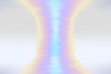 90s Retro Texture. Holographic Gradient Background. Vector