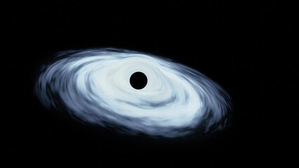Wall Mural - black hole in the space. abstract background.