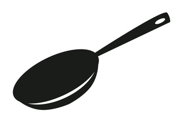 Poster - kitchen pan silhouette