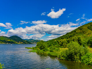 Wall Mural - Danube gorge at Djerdap in Serbia