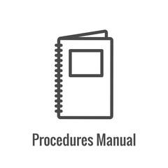 Standard Procedures for Operating a Business - Manual, Steps, & Implementation including outline icon sop