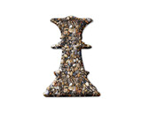 Fototapeta Boho - Chess Queen Stones Icon Logo Symbol illustration