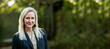 © Ursula Page - A beautiful blond buisness woman in her thirties outside in a natural background with copy space