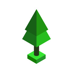 Poster - Isometric tree