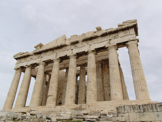 Canvas Print - Acropolis of Athen with Parthenon Temple