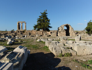 Wall Mural - Corinto acropolis