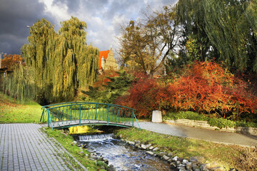 Wall Mural - Park Dolina Marzen (Valley of Dreams) in Torun.  Poland