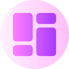 layout gradient icon