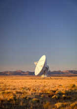 Very Large Array Satellite Dish In New Mexico