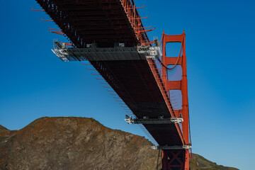 Wall Mural - Views from around San Francisco Golden Gate Bridge