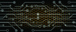 honeycomb, bee honey hexagon beehive pattern. Circuit board or electronic motherboard. lines and dots connect. Vector technology data. For chip and process. Input or output.