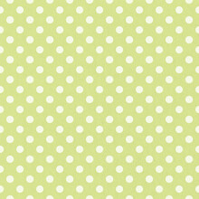 Polka Dot, Green Polka Dot Craft Paper Seamless Pattern