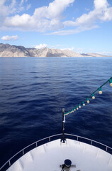 Sticker - Ausflugsboot bei Symi