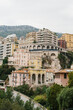 beautiful streets and houses of monaco