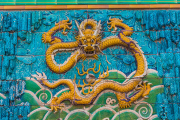 Wall Mural - Amazing view of the Forbidden City of Beijing, China