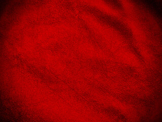 Wall Mural - Dark red velvet fabric texture used as background. Empty dark red fabric background of soft and smooth textile material. There is space for text...