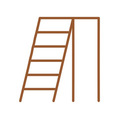 Poster - ladder tool isolated