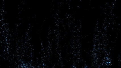 Wall Mural - 4k animated particle background rising up