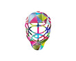 Hockey goalie mask Colorful Icon Logo illustration