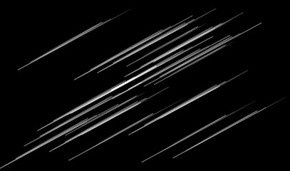 Aufkleber - Dynamic scribble, sketchy lines, stripes