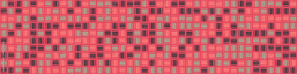 Abstract Geometric Pattern generative computational art illustration