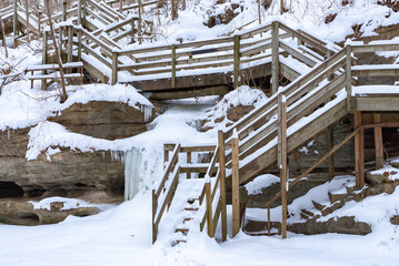 Wall Mural - Hiking trail.