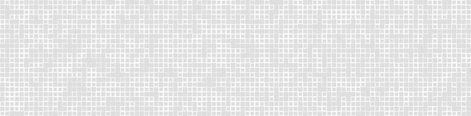 Aufkleber - Random mosaic square tiles seamless, repeatable cubism pattern, texture and backdrop