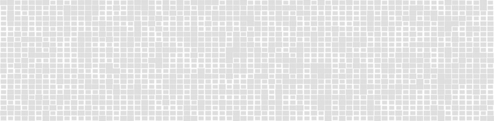 Aufkleber - Random mosaic square tiles seamless, repeatable cubism pattern, texture and backdrop