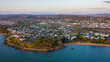 © Austockphoto - Horizontal shot of a residential area at bay point
