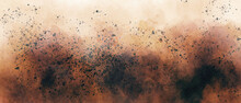 Black Orange Fire Gradient Watercolor Background With Clouds Texture	
