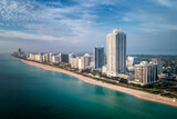 Fototapeta Fototapety z morzem do Twojej sypialni - Miami Coast