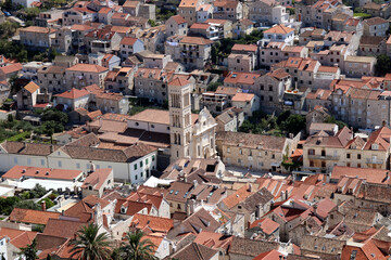 Wall Mural - view of the town of kotor