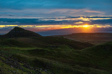 Wall Mural - The Quiraing, Isle of Skye, Scotland, UK.